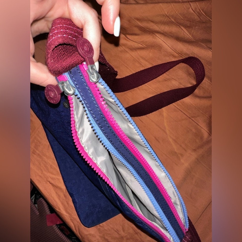 Kipling purple and blue Crossbody Bag retro - Picture 4 of 6